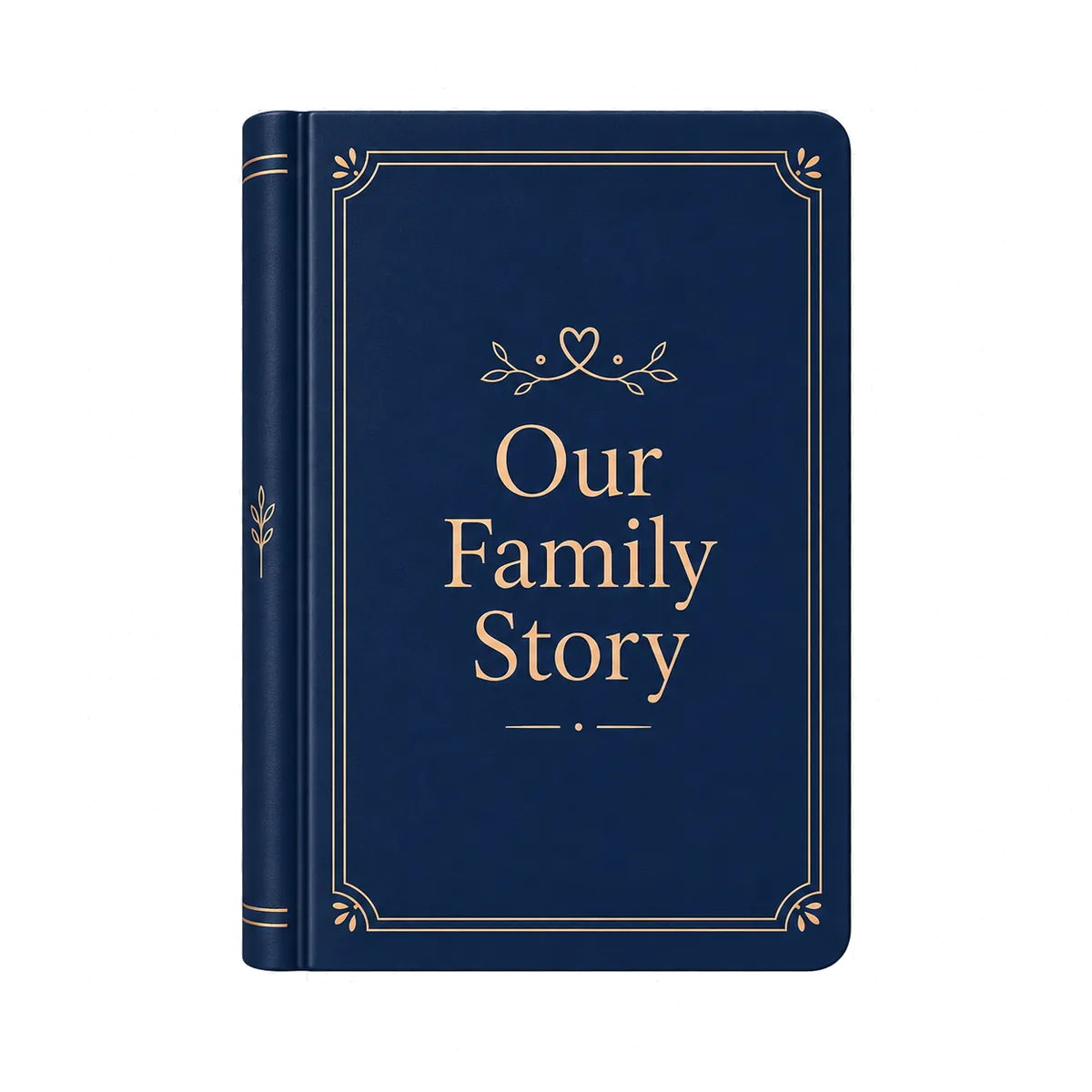 Our Family Story hardcover book
